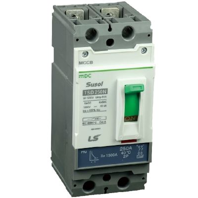 TSD250N 100A 2P DC Aptomat MCCB LS TSD250N 100A 2P DC Aptomat MCCB LS