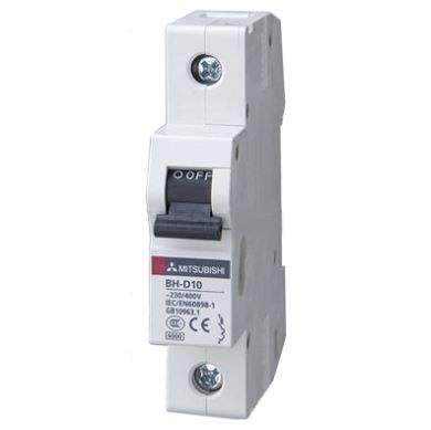 BH-D10 1P 10A Aptomat MCB Mitsubishi