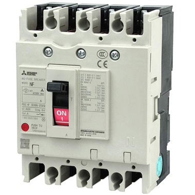 NF160-HGV 4P 125-160A 75kA ANF160-HGV 4P 125-160A 75kA Aptomat MCCB Mitsubishiptomat MCCB Mitsubishi