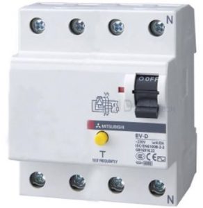 Thiết bị điện RCCB cầu dao chống dòng rò 4 cực
