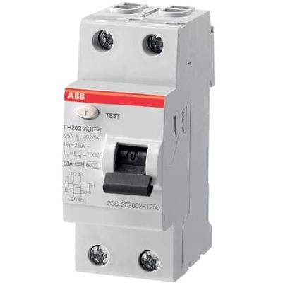 Thiết bị điện cầu dao chống dòng rò RCCB ABB 2P