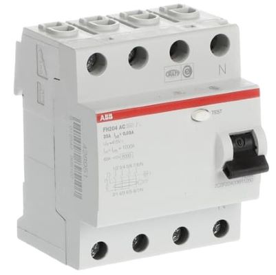 Thiết bị điện cầu dao chống dòng rò RCCB ABB 4P