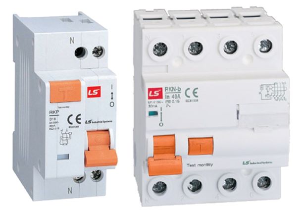 Thiết bị điện cầu dao chống dòng rò RCCB LS