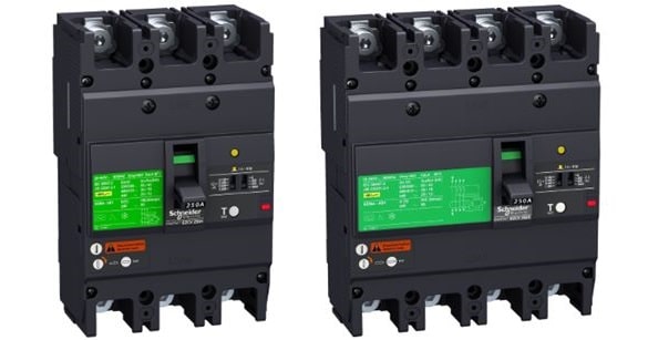 Cầu dao chống dòng rò dạng khối Aptomat ELCB Schneider