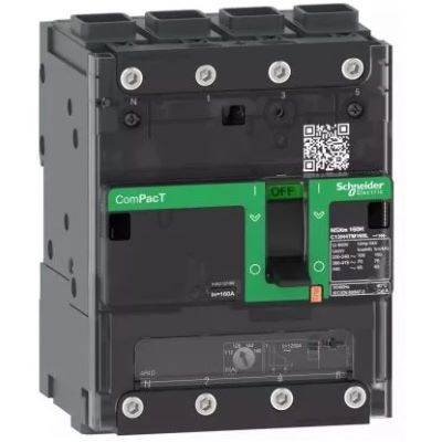 C11N6TM080L 80A 4P Aptomat MCCB Schneider C11N6TM080L 80A 4P