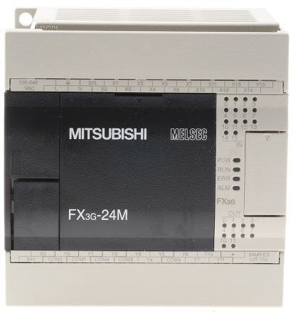 FX3G-40MR-DS 24 IN 16 OUT RELAY PLC MITSUBISHI