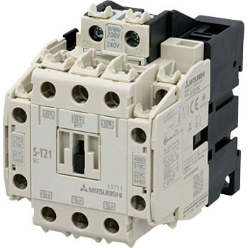 S-T20 AC300V 18A 7.5kW 1NO 1NC Khởi động từ Contactor Mitsubishi