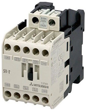 SD-T20 DC12V 18A 7.5kW 1NO 1NC Khởi động từ Contactor Mitsubishi