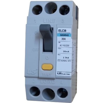 32GRhS 30A 2P Aptomat ELCB LS