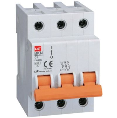 BKN 3P 20A 6kA Aptomat MCB LS