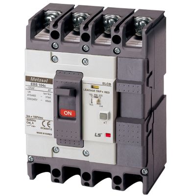EBS104c 60A 4P Aptomat ELCB LS