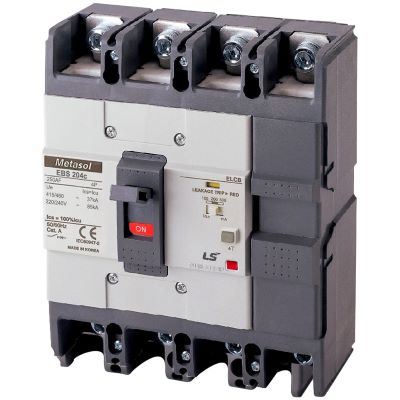 EBS204c 250A 4P Aptomat ELCB LS