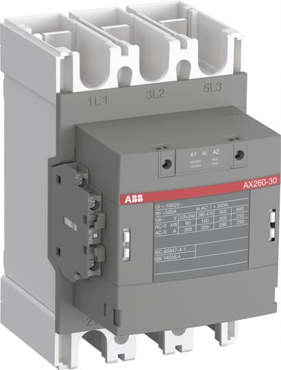 1SFL547074R8411 265A 132kW 3P Khởi động từ Contactor ABB