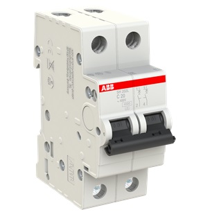 SH202L-C40 2CDS242001R0404 40A 2P 4.5kA Aptomat MCB ABB