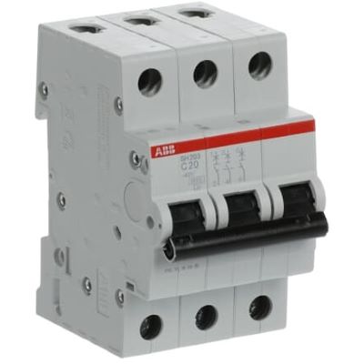SH203-C25 2CDS213001R0254 25A 3P 6kA Aptomat MCB ABB