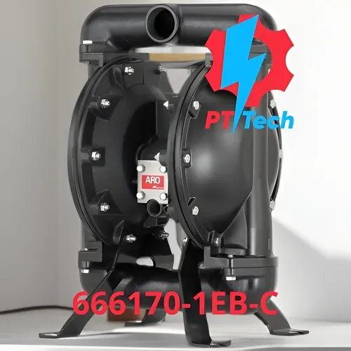 666170-1EB-C Bơm màng khí nén ARO 1 1-2 inch nhôm