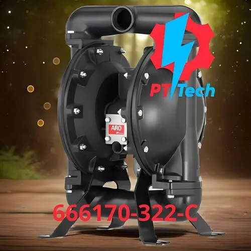 666170-322-C Bơm màng khí nén ARO 1 1-2 inch nhôm