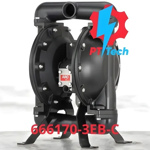 666170-3EB-C Bơm màng khí nén ARO 1 1-2 inch nhôm