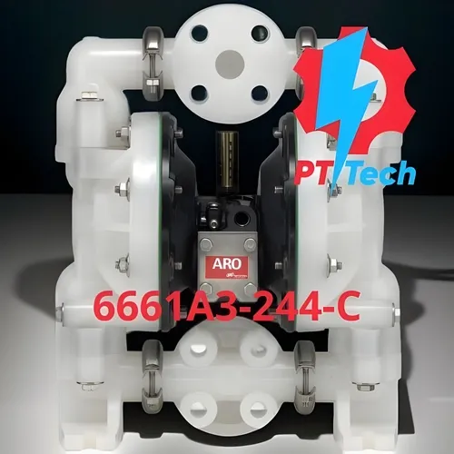 6661A3-244-C Bơm màng khí nén ARO 1 inch nhựa