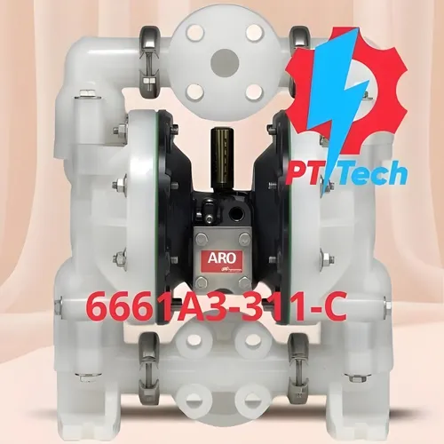 6661A3-311-C Bơm màng khí nén ARO 1 inch nhựa