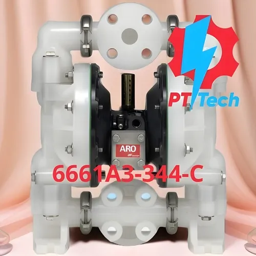 6661A3-344-C Bơm màng khí nén ARO 1 inch nhựa