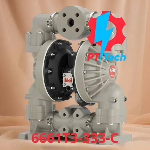 6661T3-333-C Bơm màng khí nén ARO 1 1-2 inch nhựa