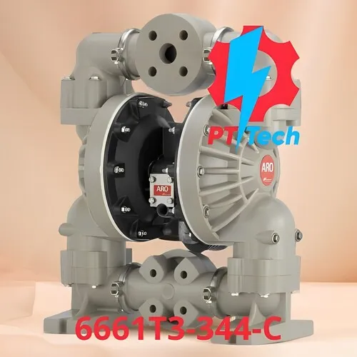 6661T3-344-C Bơm màng khí nén ARO 1 1-2 inch nhựa