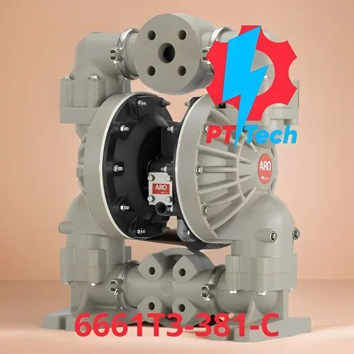 6661T3-381-C Bơm màng khí nén ARO 1 1-2 inch nhựa