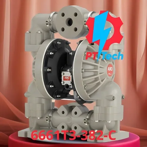 6661T3-382-C Bơm màng khí nén ARO 1 1-2 inch nhựa