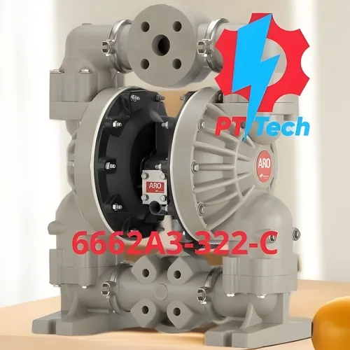 6662A3-322-C Bơm màng khí nén ARO 2 inch nhựa