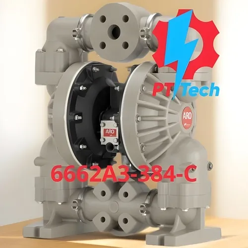 6662A3-384-C Bơm màng khí nén ARO 2 inch nhựa