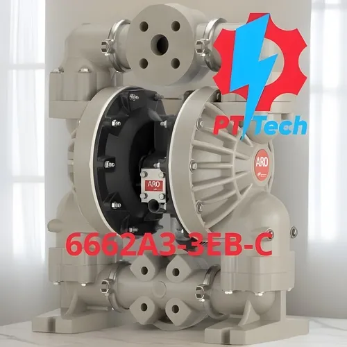 6662A3-3EB-C Bơm màng khí nén ARO 2 inch nhựa