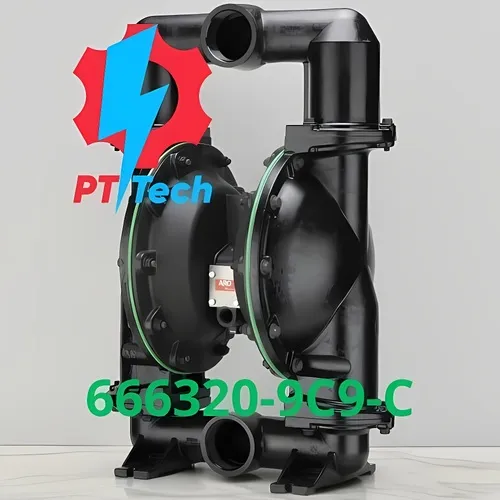 666320-9C9-C Bơm màng khí nén ARO 3 inch nhôm