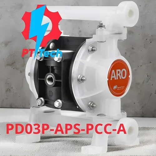 PD03P-APS-PCC-A Bơm màng khí nén ARO 3-8 inch nhựa