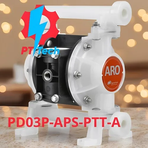 PD03P-APS-PTT-A Bơm màng khí nén ARO 3-8 inch nhựa