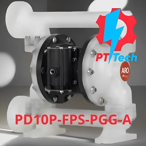 PD10P-FPS-PGG-A Bơm màng khí nén ARO 1 inch nhựa