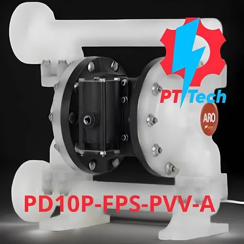 PD10P-FPS-PVV-A Bơm màng khí nén ARO 1 inch nhựa