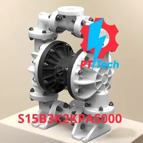 S15B3K2KPAS000 Bơm màng khí nén SANDPIPER 1 1-2 inch nhựa