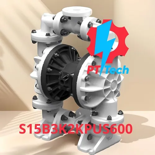 S15B3K2KPUS600 Bơm màng khí nén SANDPIPER 1 1-2 inch nhựa