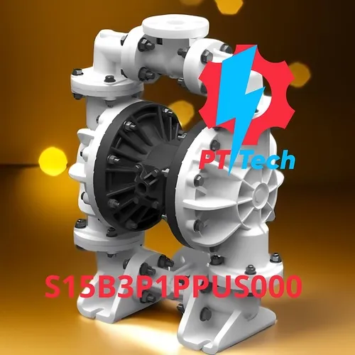 S15B3P1PPUS000 Bơm màng khí nén SANDPIPER 1 1-2 inch nhựa