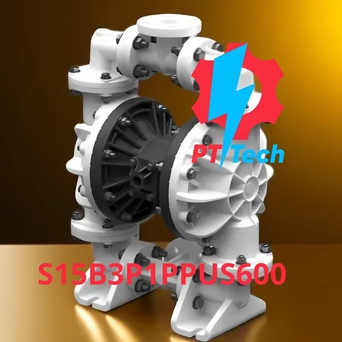 S15B3P1PPUS600 Bơm màng khí nén SANDPIPER 1 1-2 inch nhựa