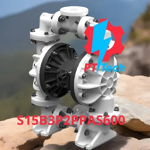 S15B3P2PPAS600 Bơm màng khí nén SANDPIPER 1 1-2 inch nhựa