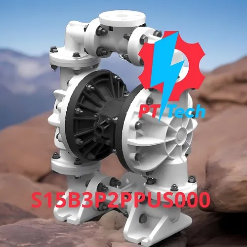 S15B3P2PPUS000 Bơm màng khí nén SANDPIPER 1 1-2 inch nhựa