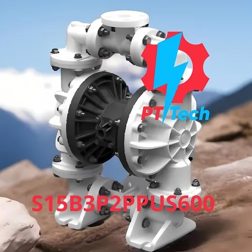 S15B3P2PPUS600 Bơm màng khí nén SANDPIPER 1 1-2 inch nhựa