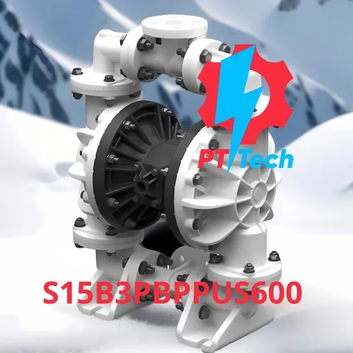 S15B3PBPPUS600 Bơm màng khí nén SANDPIPER 1 1-2 inch nhựa