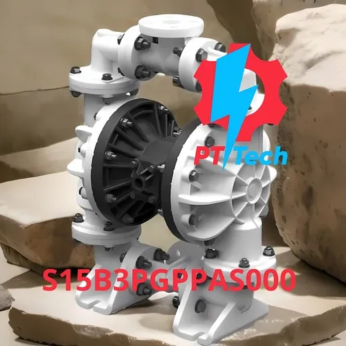 S15B3PGPPAS000 Bơm màng khí nén SANDPIPER 1 1-2 inch nhựa