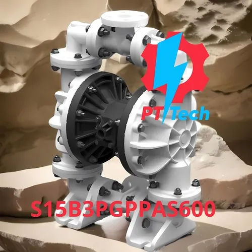 S15B3PGPPAS600 Bơm màng khí nén SANDPIPER 1 1-2 inch nhựa