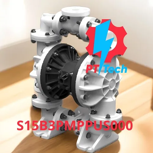 S15B3PMPPUS000 Bơm màng khí nén SANDPIPER 1 1-2 inch nhựa