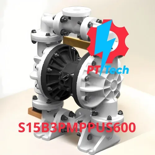 S15B3PMPPUS600 Bơm màng khí nén SANDPIPER 1 1-2 inch nhựa