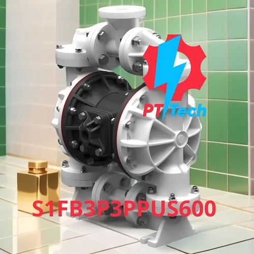 S1FB3P3PPUS600 Bơm màng khí nén SANDPIPER 1 inch nhựa
